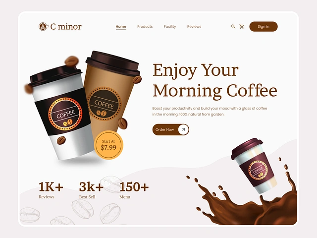 Coffee Shop Site