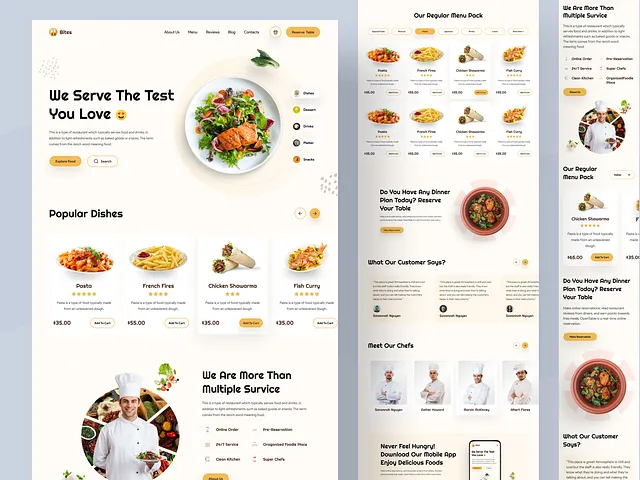 Restaurant Website