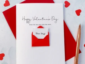 Valentine’s Day Wish Card For Couple, Happy Valentine’s Day Gift Card
